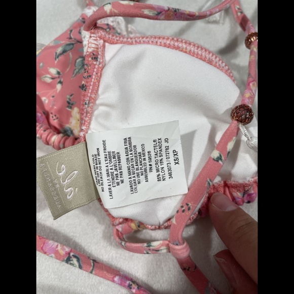 NEW Ale By Alessandra Say Oui Triangle Bikini Top‎ [SZ XS ] - Picture 8 of 11